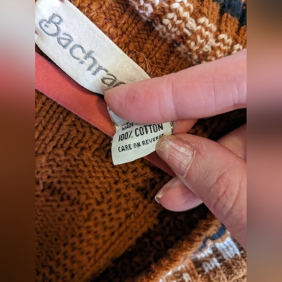 Bachrach Vintage‎ Corded Sweater Size Large - Picture 3 of 7